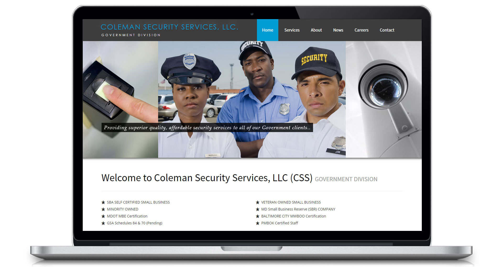 Coleman Security Services Project